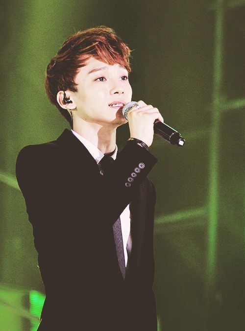 Chen (singer) My Chen Chen singing 39D Exo Pinterest Chen and Exo