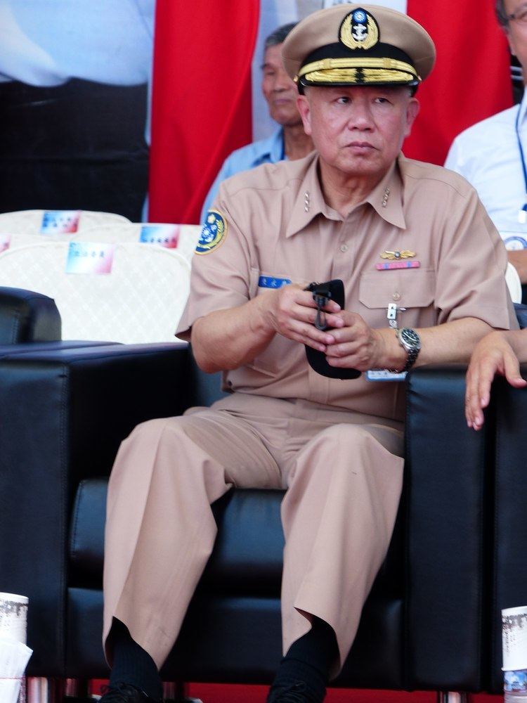 Chen Yeong-kang FileAdmiral Chen Yeongkang Commander of the Republic of China