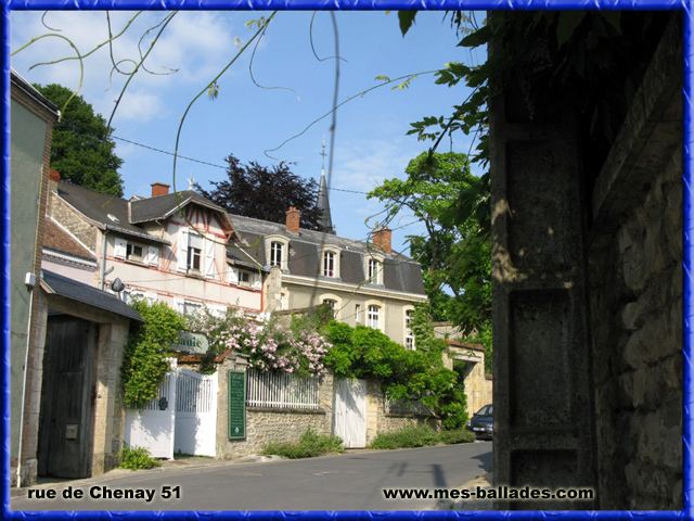 Chenay, Marne wwwmesballadescom51image51ruedechenay51jpg