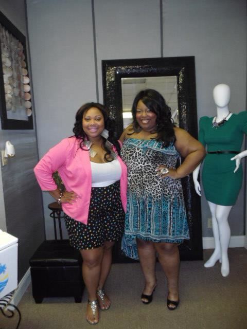 Chenese Lewis Full Figured Fever Polka Dot Fun with Chenese Lewis