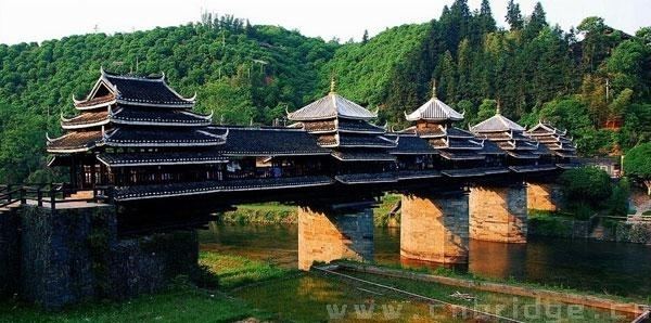 Chengyang Bridge Chengyang WindRain Bridge Liuzhou Guangxi Province China