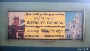 Chennai Coimbatore Intercity Express