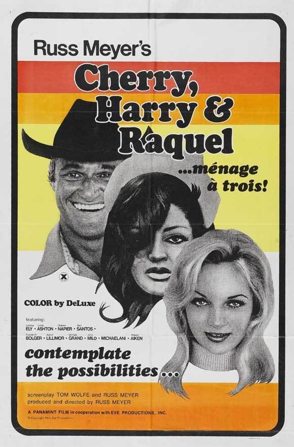 Cherry, Harry & Raquel! cherry harry and raquel movie poster russ meyer Movie Poster Museum