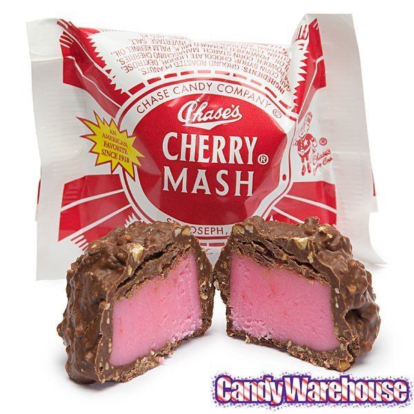 Cherry Mash Cherry Mash 2Ounce Candy Bars 24Piece Box Bulk Candy From