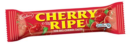 Cherry Ripe (chocolate bar) Australias favourite chocolate bar Cadburys Cherry Ripe Yahoo7