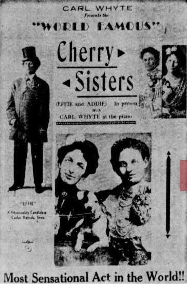 Cherry Sisters Strange Company The Awful Greatness of the Cherry Sisters