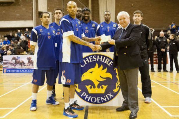Cheshire Phoenix Cheshire Phoenix Cheshire Freemasons donate money to help club