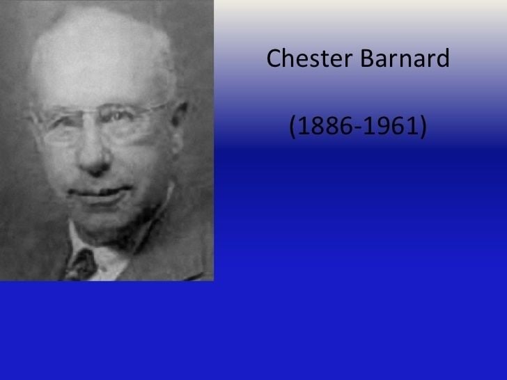 Chester Barnard Chester barnard