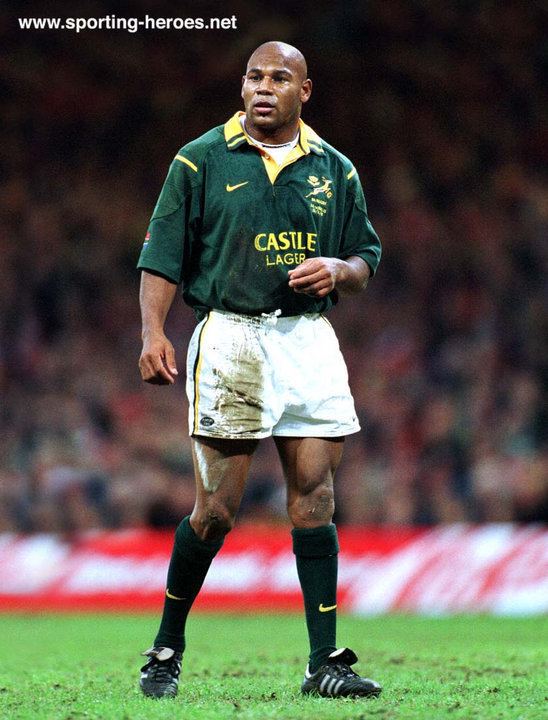 Chester Williams Chester WILLIAMS Rugby Union Caps for South Africa