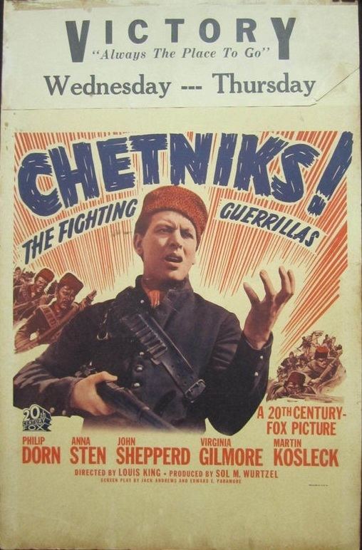 Chetniks! The Fighting Guerrillas American Wartime Film Chetniks The Fighting Guerrillas 1943