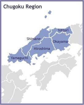 Chūgoku region Regions amp Cities