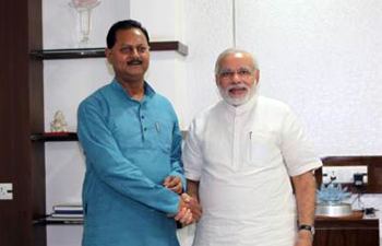 Chhedi Paswan JDU MLA Chhedi Paswan meets Modi offers to join BJP
