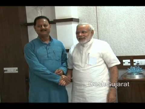 Chhedi Paswan Senior Bihar JDU MLA Chhedi Paswan meets Narendra Modi