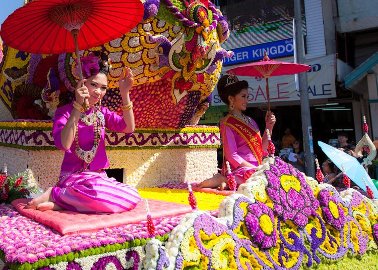 Chiang Mai Flower Festival Chiang Mai Flower Festival Thailand Tourism
