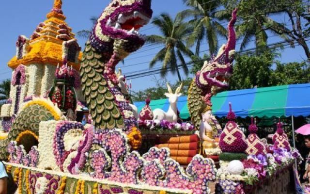 Chiang Mai Flower Festival Chiang Mai Flower Festival 2017 2017 at Thailand Chiang Mai Fairs