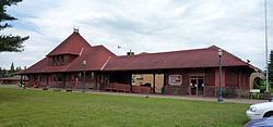Chicago and Northwestern Railroad Depot (Ironwood, Michigan) httpsuploadwikimediaorgwikipediacommonsthu