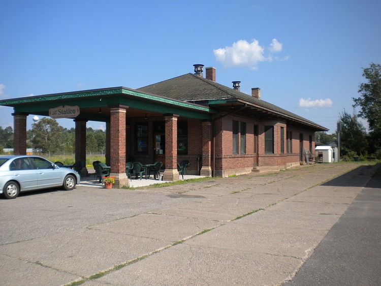Chicago, Milwaukee and Saint Paul Railway Iron River Depot