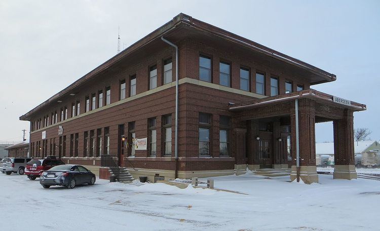 Chicago, Milwaukee, St. Paul and Pacific Railroad Depot (Aberdeen, South Dakota)