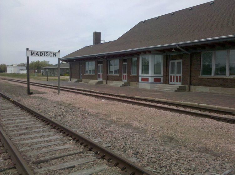Chicago, Milwaukee, St. Paul and Pacific Railroad Depot (Madison, South Dakota)