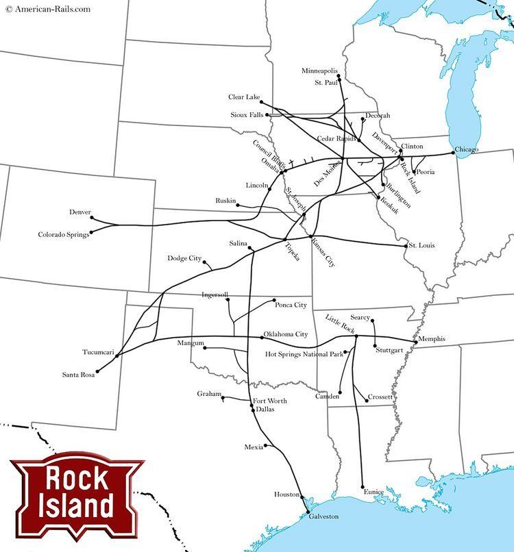 Chicago, Rock Island and Pacific Railroad wwwamericanrailscomimagesrockislandrailroad