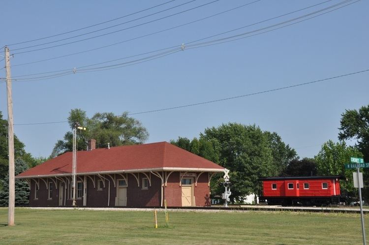 Chicago, Rock Island and Pacific Railroad-Wilton Depot