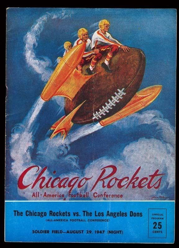Chicago Rockets 1947 Chicago Rockets vs LA Dons Oldest Living Pro Football Players