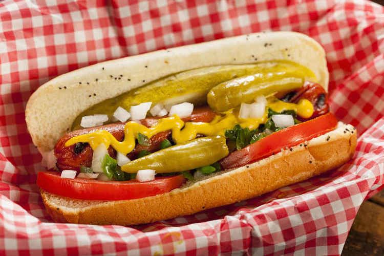 Chicago-style hot dog A History of the Chicago Style Hot Dog Thrillist