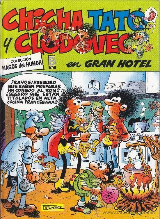 Chicha, Tato y Clodoveo chicha tato y clodoveo gran hotel Comprar Comics Humor editorial