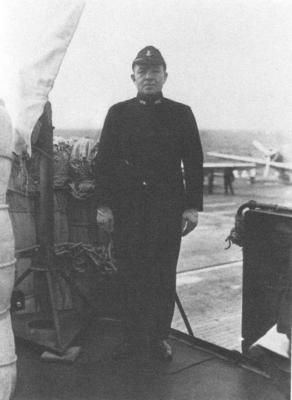 Chūichi Nagumo Japanese Vice Admiral Chuichi NagumoOn his flagship Akagi on the