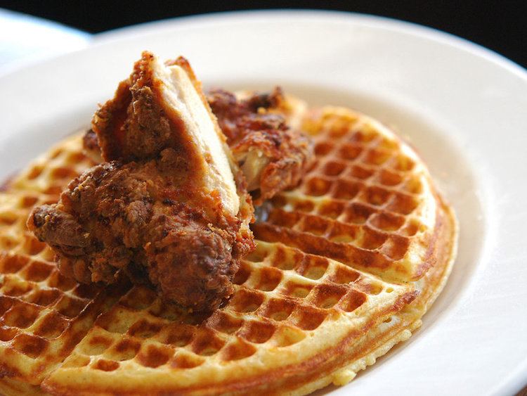 Chicken and waffles Fried Chicken And Waffles The Dish The South Denied As Its Own