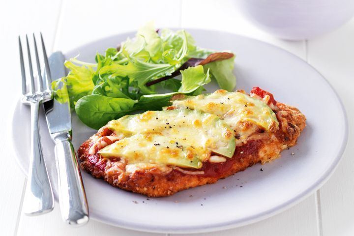 Chicken parmigiana Avocado chicken parmigiana