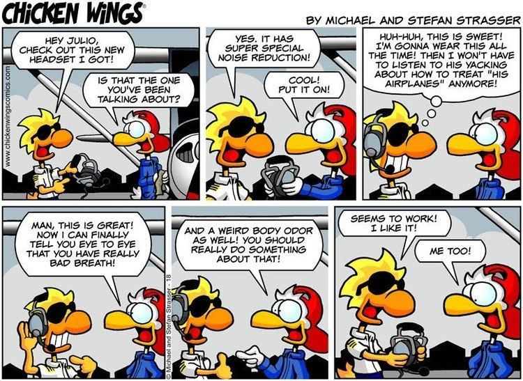 Chicken Wings (comic) The Sky is Our Home Chicken Wings Comics New headset