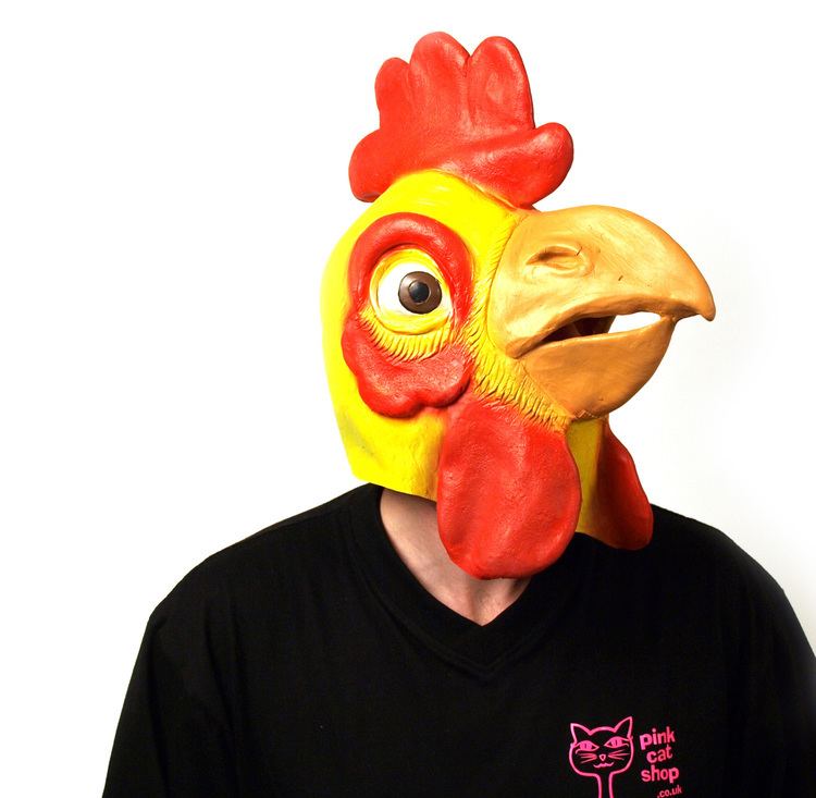 Chickenhead (sexuality) Chicken Head Lifesize Head Mask Pink Cat Shop