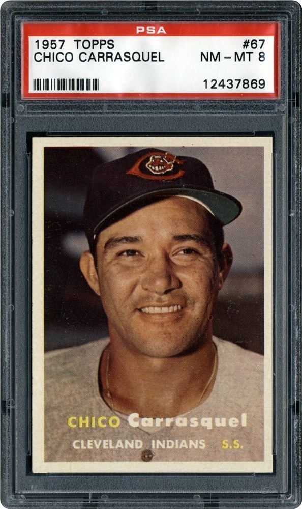 Chico Carrasquel 1957 Topps Chico Carrasquel PSA CardFacts