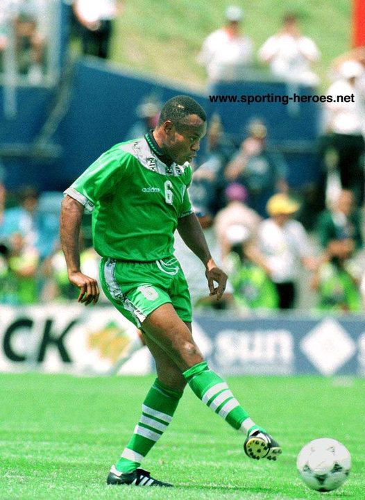 Chidi Nwanu Chidi Nwanu FIFA World Cup 1994 Nigeria