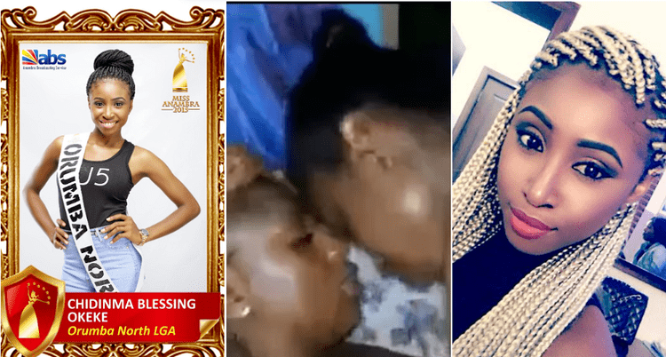 Chidinma Okeke Lesbianism scandal Controversy trails leaked sextape of Miss