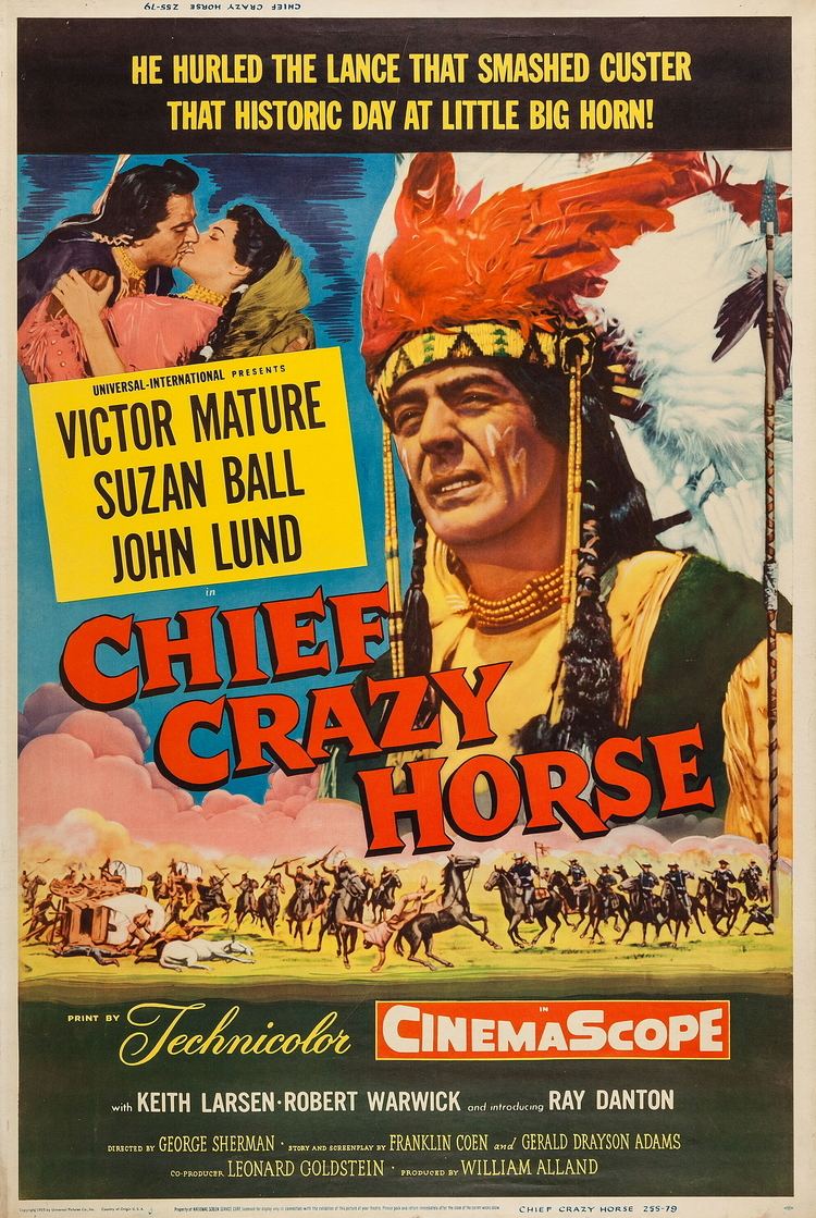 Chief Crazy Horse (film) Chief Crazy Horse Victor Mature Pinterest Film Chevaux et