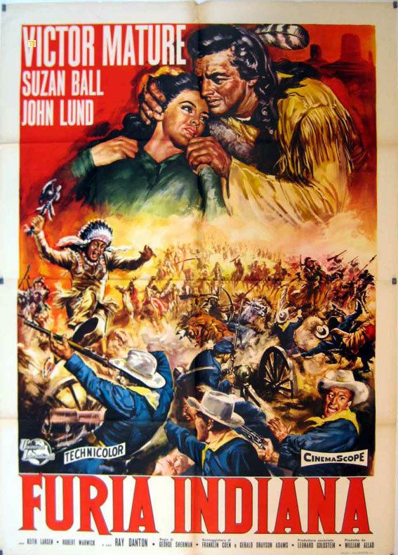 Chief Crazy Horse (film) FURIA INDIANA MOVIE POSTER CHIEF CRAZY HORSE MOVIE POSTER