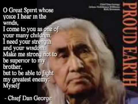 Chief Dan George PROUD EARTH CHIEF DAN GEORGE amp ARLENE NOFCHISSEY