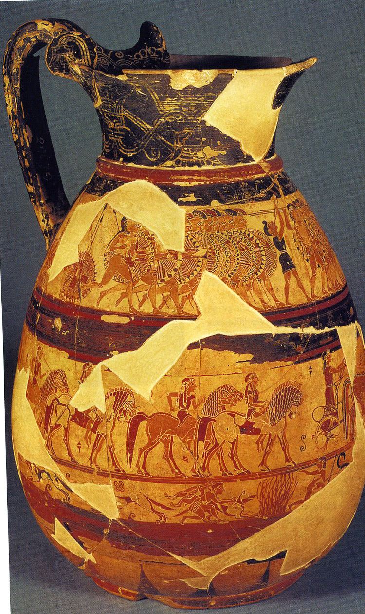 Chigi vase Orientalizing Vase Painting