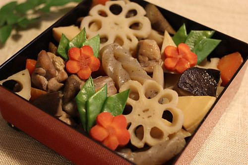 Chikuzenni For Osechi Cute amp Extravagant With Decorative Vegetables Chikuzen