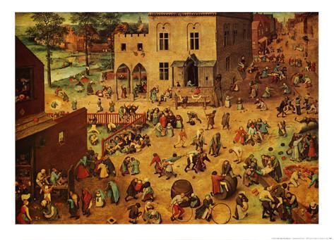 Children's Games (Bruegel) Children39s Games Prints by Pieter Bruegel the Elder at AllPosterscom