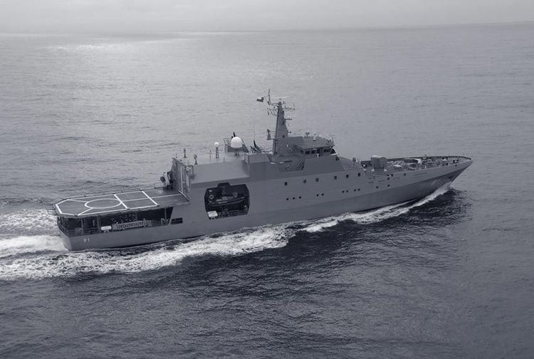 Chilean Navy Chilean Navy state of the art OPV Piloto Pardo visits Punta Arenas