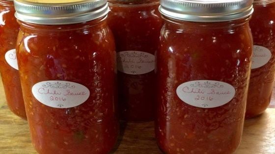 Chili sauce Fresh Tomato Chili Sauce Recipe Allrecipescom