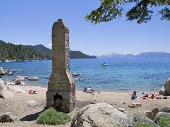 Chimney Beach Chimney Beach Picture of Tahoe Lake Tours South Lake Tahoe