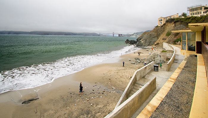 China Beach, San Francisco China Beach on an overcast day in San Francisco