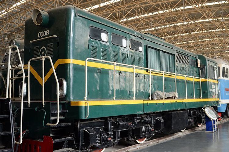 China Railways DFH shunting locomotives