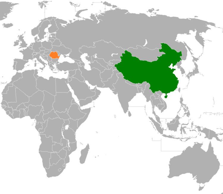 China–Romania relations