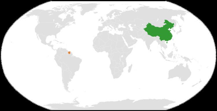 China–Suriname relations