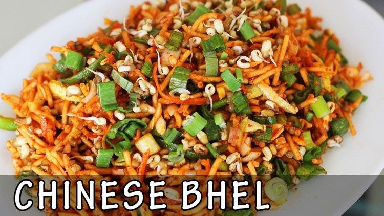 Chinese bhel Chinese Bhel Crispy Noodle Veg Recipe Kanak39s Kitchen HD YouTube